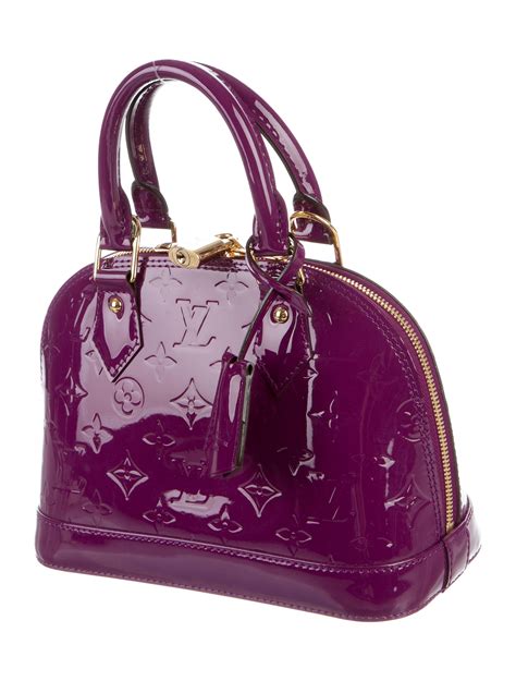 louis vuitton vernis alma replica|authentic Louis Vuitton Alma pm.